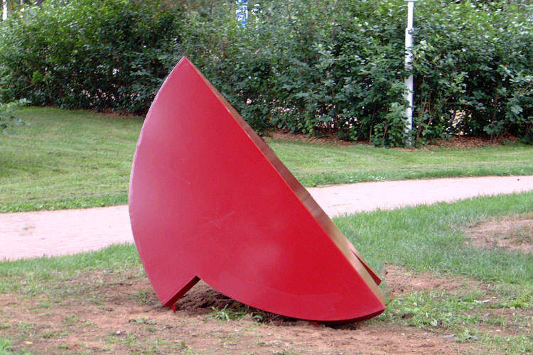 sculptures at Rovaniemi University in Finland - Kari Huhtamo Art Foundation