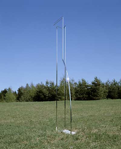 sculptures at Rovaniemi University in Finland - Kari Huhtamo Art Foundation