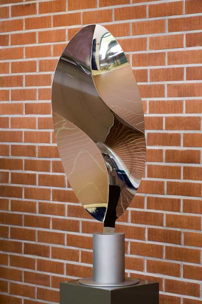 sculptures at Rovaniemi University in Finland - Kari Huhtamo Art Foundation
